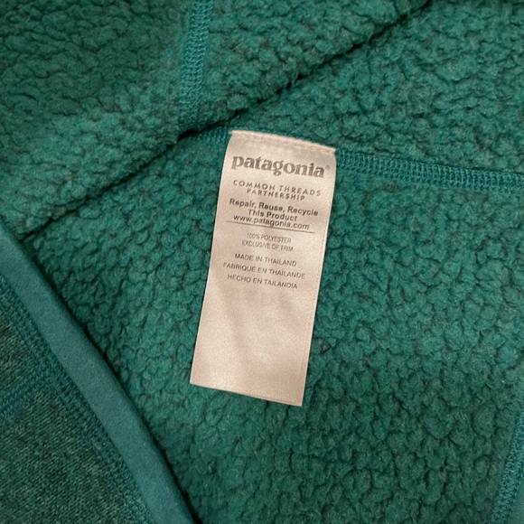 Patagonia Green Quarter-Zip Sweatshirt - Picture 9 of 9